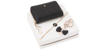 Set Beaubourg Black (key Ring, Mini Wallet & Bracelet)