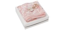 Set Cacharel Light Pink (key Ring & Silk Scarf)