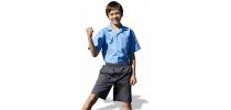 Boys Short Sleeve School Shirt