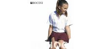 Girls Short Sleeve School Shirt