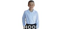 Girls Peter Pan Collar Long Sleeve School Shirt