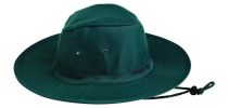 Poly/Cotton Sun Hat Green - Large