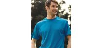 Unisex Adults Plain Breezeway Micromesh Tee Shirt