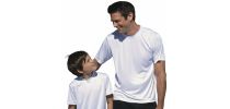 Kids Plain Sublimation Tee Shirt