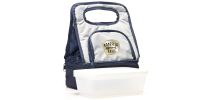 Silver Lunch Cooler Bag