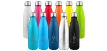 Komo Shiny Stainless Steel Drink Bottle Single Wall
