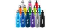 Komo Shiny Aluminium Drink Bottle Single Wall