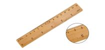 Bamboo Ruler 15cm