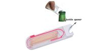 Toothpick dispenser with Bottle Opener