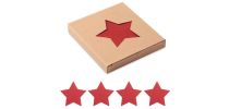 Star RPET Felt Coasters