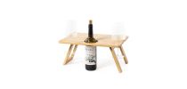 Foldable Table for Wine Lovers