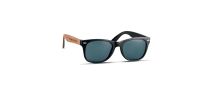 Sunglasses with cork arms