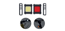 Blight 2 rechargeable COB bicycle lights