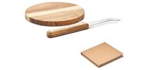 Ostur Small Acacia Cheese Board Set