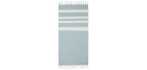 Beach towel from recycled fabrics