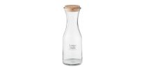 Recycled glass carafe