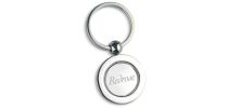 Globe Metal Keyring