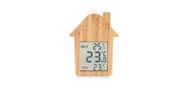 House-shaped weather station