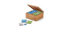 Bamboo Tea Box with 40 tea bags included