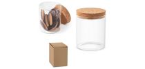 700ml Glass Jar with Cork Lid