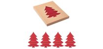 Christmas Tree RPET Felt Holders