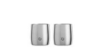 Snowfox - Stainless Steel Rock Glasses - Set of 2