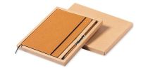 Tefan Recycled Leather Notebook - Set