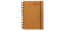 Torkix Recycled Leather Diary 2024