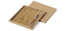 Hecan Bamboo Pen and Notebook Set