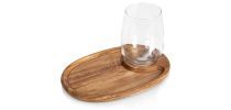 Wine Appetizer Plate Set