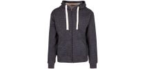Mens Brushed Heavy Zip Fleece Hoodie