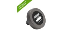 Kozo Universal Magnetic Car Vent Mount - ABS - Silver - Round