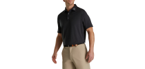 FootJoy Athletic Fit - Solid Lisle Set On Placket