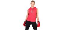 Ladies/Junior Heather Sleeveless Hoodies - Greatness Range