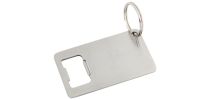 Stainless Steel Bottle Opener Keyring