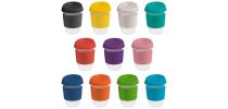 12oz/340ml Clear Plastic Karma Kup With Silicon Lid