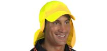 HiVis Cap with Flap