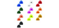 V9 Hard Hat Vented + Lamp Bracket Pushlock Harness - Fluro Orange