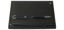 Set Hugo Boss (Classic rollerball Pen, Conference Folder A4 & Key Ring)