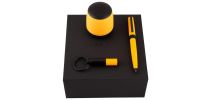 Set Gear Matrix Yellow (ballpoint Pen, Key Ring & Speaker)