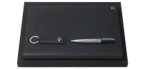 Set Hugo Boss Blue (ballpoint Pen Pad, Conference Folder A4 & Key Ring)