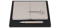 Set Hugo Boss (Office ballpoint Pen, Note Pad A5 & Key Ring)