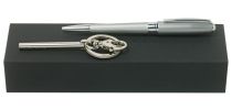 Set Hugo Boss Chrome (ballpoint Pen & Key Ring)