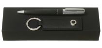 Set Hugo Boss (Metallic ballpoint Pen & Key Ring)