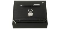 Set Hugo Boss (ballpoint Pen, Classic Conference Folder A5 & Key Ring)