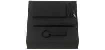 Set Edge Black (rollerball Pen, Key Ring & Power Bank)