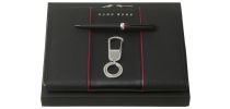 Set Hugo Boss (ballpoint Pen, Office Conference Folder A5 & Key Ring)