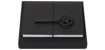 Set Hugo Boss Black (note Pad A6 & Key Ring)