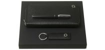 Set Hugo Boss (rollerball Pen, Key Ring & Long Zipped Folder)
