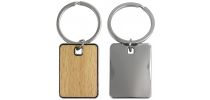 Shiny Nickel Keyring